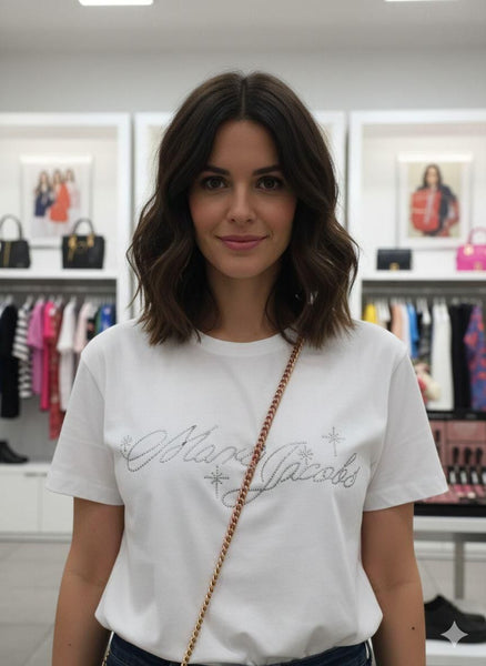 Premium Women’s White Designer T-Shirt