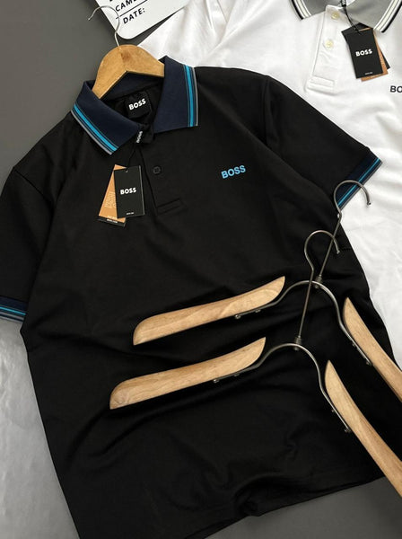 Premium Men’s Polo T-Shirt Regular Fit Casual Collar Tee
