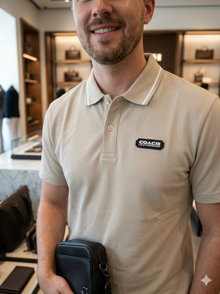 Luxury Brande  Polo Shirt   Minimal Smart Casual Wear