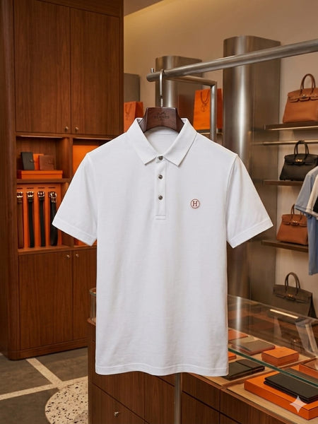 Premium White Polo T-Shirt for Men