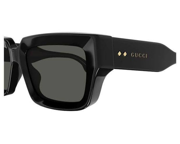 Luxury  Black Square Sunglasses for Men