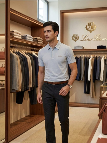 Premium Polo T-Shirt for Men  Elegant Casual Collar Tee