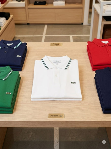 Premium Polo T-Shirt with with Contrast Collar