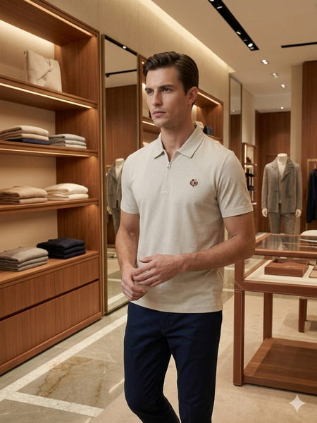 Premium Men’s Solid Polo T-Shirt Collection Stylish & Comfortable Everyday Wear