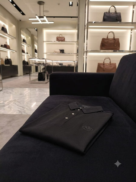 Exclusive Branded  Black Polo T-Shirt Premium Smart Casual Essential
