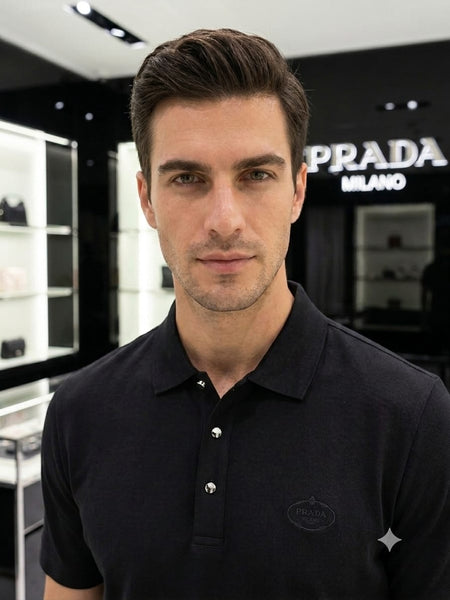 Exclusive Branded  Black Polo T-Shirt Premium Smart Casual Essential