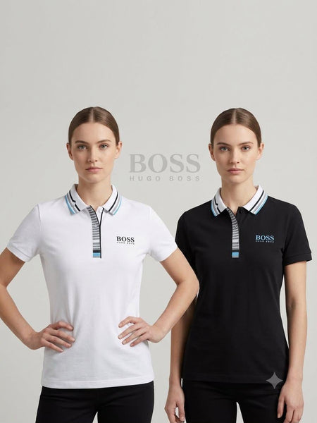 Premium  Women’s Classic Polo T-Shirt – Elegant Casual Fit