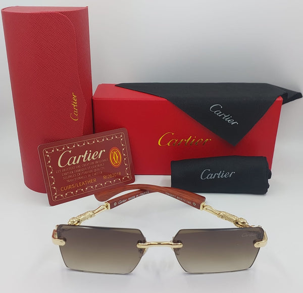 Luxury Rimless Gradient Sunglasses for Women| Premium UV Protection Eyewear