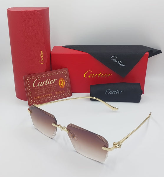Luxury Rimless Gradient Sunglasses for Women| Premium UV Protection Eyewear