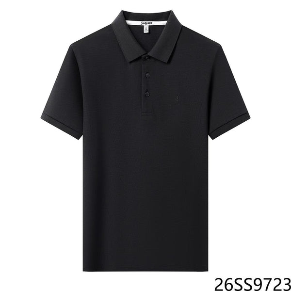Luxury Men's Polo T-Shirt Premium Soft Fabric with Embroidered Logo