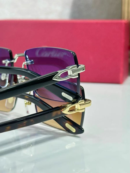 Stylish Rimless Sunglasses for  Women | Modern Luxury Design