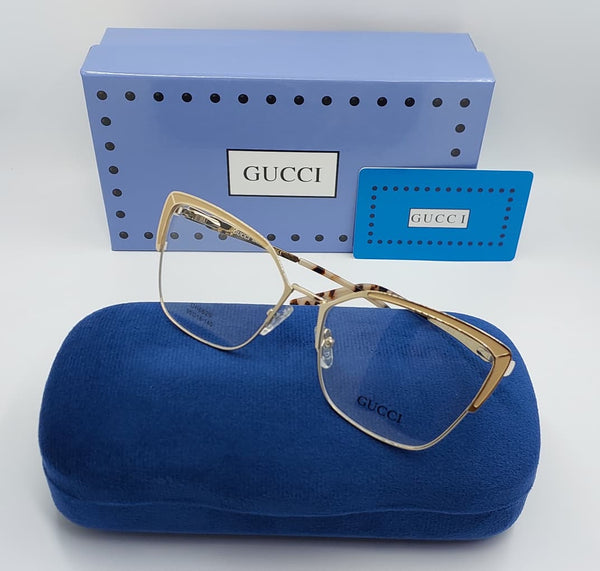 Premium Geometric Metal Frame Eyeglasses Lightweight Designer Eyewear for Women