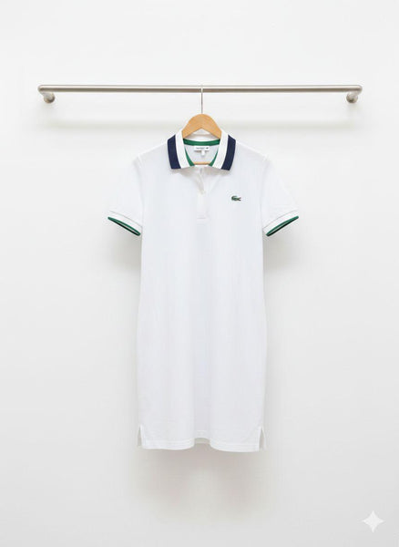 Premium Women's White Polo Dress | Elegant Casual  Dress