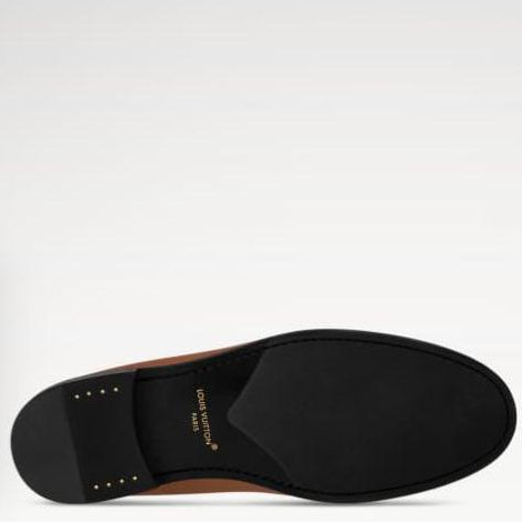 Men’s Premium Brown Leather Loafers – Elegant Slip-On Formal & Casual Shoes