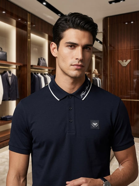 Premium Men's   Polo T-Shirt Classic Regular Fit Casual Polo