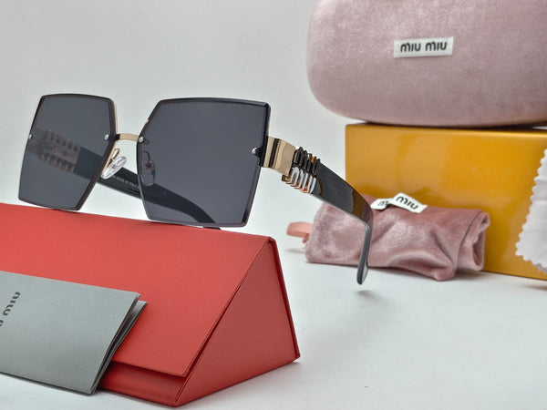 Luxury Square Gradient Sunglasses for Women Premium UV Protection Fashion Eyewear