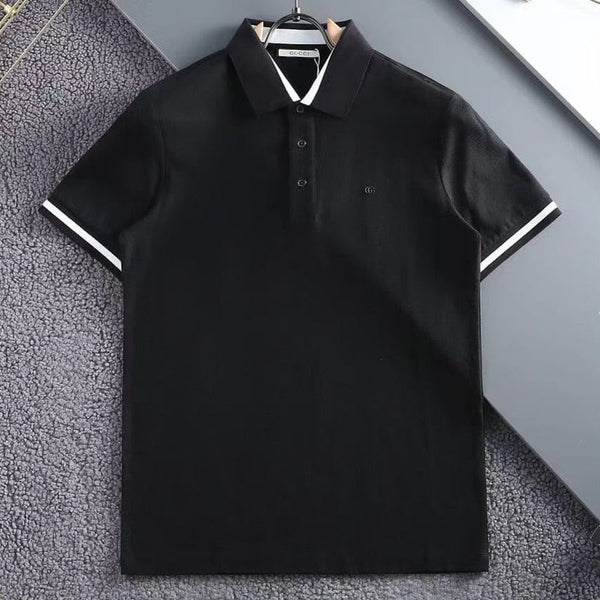 Men's Premium Polo T-Shirt Classic Collar Half Sleeve Casual Tee