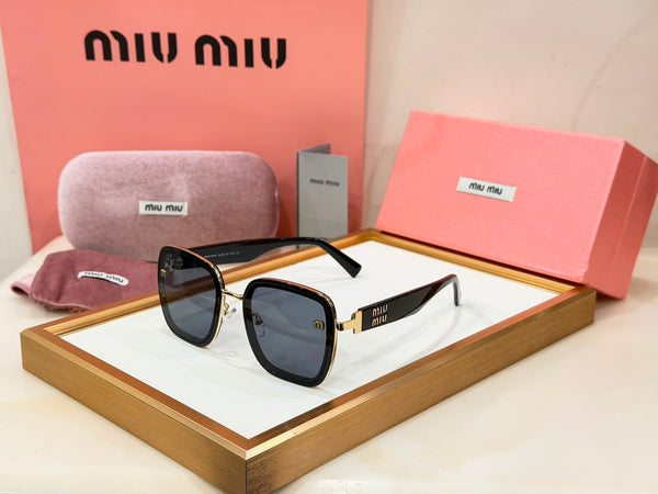 Premium Oversized Square Sunglasses for Women UV Protection
