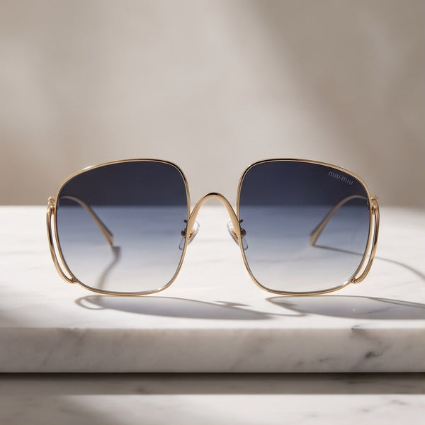 Premium Round Metal Sunglasses for Women | Luxury UV Protection