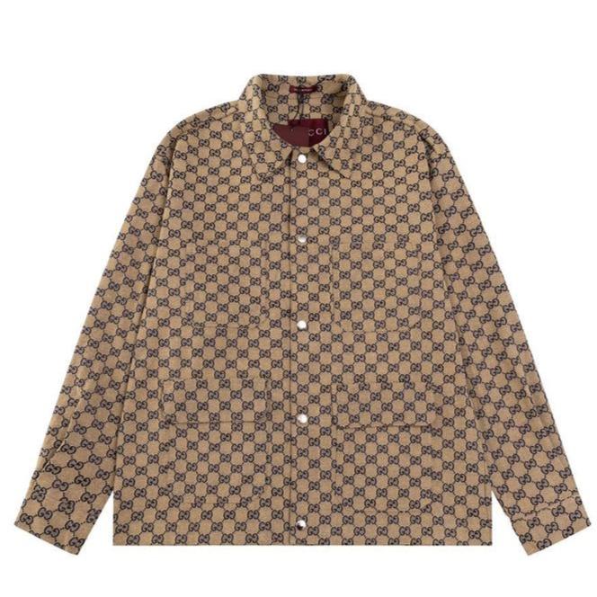 Imported GG Canvas Shirt For Men