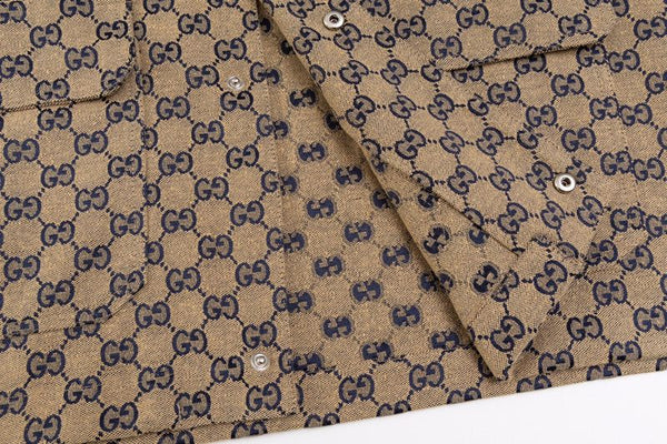 Imported GG Canvas Shirt For Men