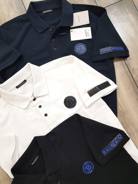 Premium Embroidered Logo Polo T-shirt