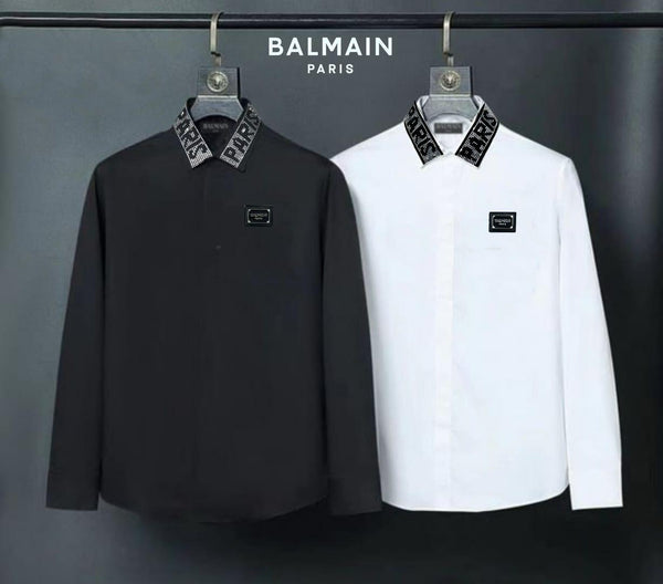 Premium Full Sleeve With Embellished  Collar Shirt