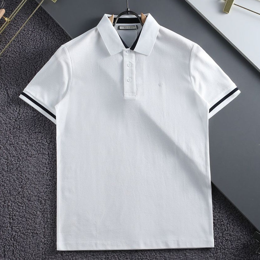 Elegance and Regular fit  Embroidery Logo Polo Shirt
