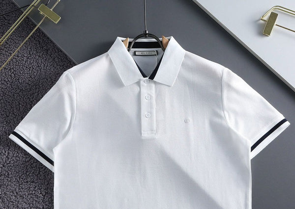 Elegance and Regular fit  Embroidery Logo Polo Shirt