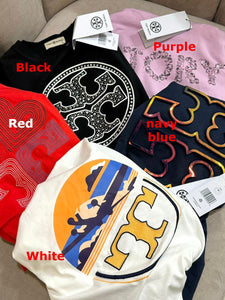 Imported  Logo Patch T-Shirt For Women