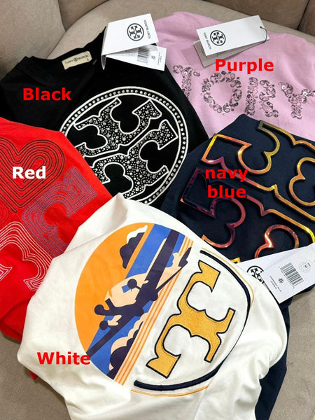 Imported  Logo Patch T-Shirt For Women