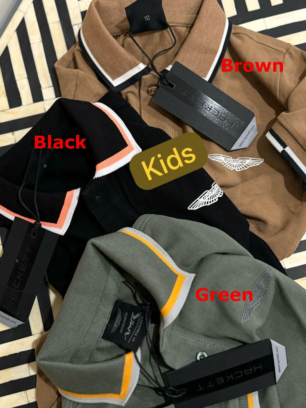 Premium Branded Collar T-shirt For kids