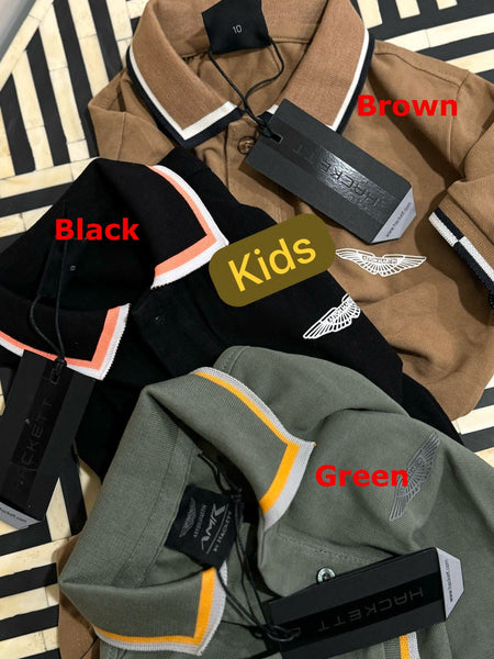 Premium Branded Collar T-shirt For kids