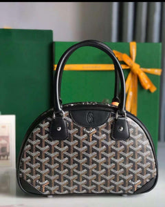 Logo Coated Canvas Saint Jeanne PM Satchel Handbag