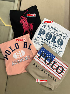 Imported Logo Printed Round Neck  T-Shirt