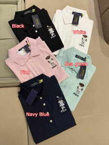 Premium Regular Fit Bear Golf Polo Shirt