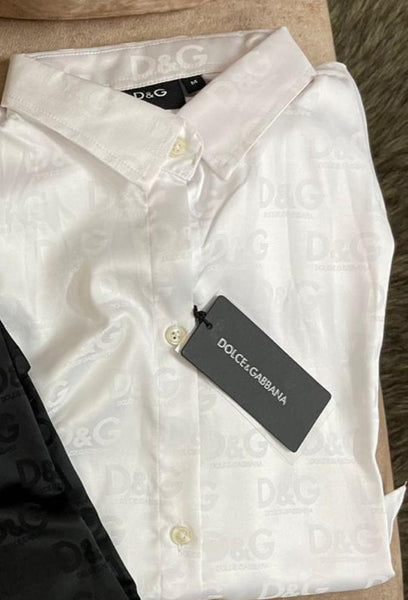 Premium Silk Monogram  Branded  Dress