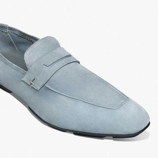 Lorenzo Drive Suede Leather Loafer