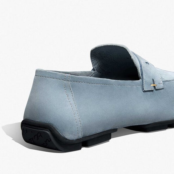 Lorenzo Drive Suede Leather Loafer