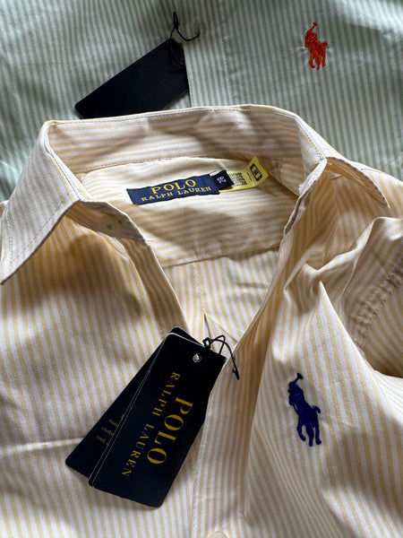 Premium Regular Fit Striped Stretch Shirt