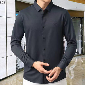 Premium Formal Full  Sleeve Shirt   With Embroidery Logo
