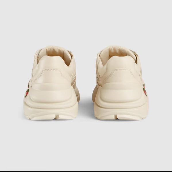 Premium Rhyton Leather Sneakers  For Women