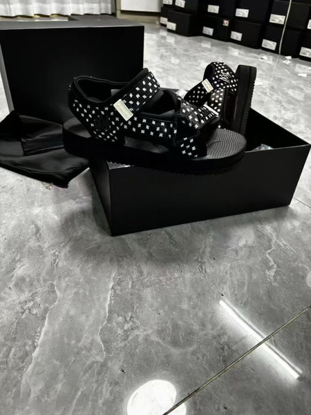 Luxury  Brand  Dots Printed Sandal For Women