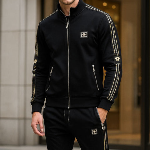 Luxury  Regular Fit Standard Collar  Track Set