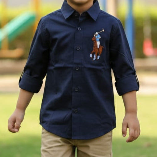 Premium Big Pony Cotton Shirt