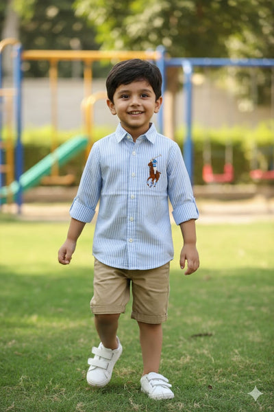 Premium Big Pony Cotton Shirt