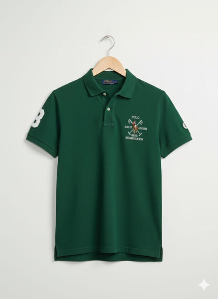 Luxury Regular Fit Embroidered Logo Polo Shirt