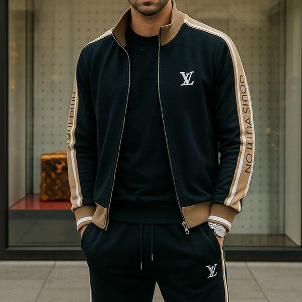 Luxury Brand Logo Embroidery Track-Set