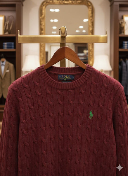 Cable-Knit Wool-Cashmere Jumper