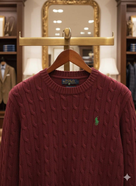 Cable-Knit Wool-Cashmere Jumper